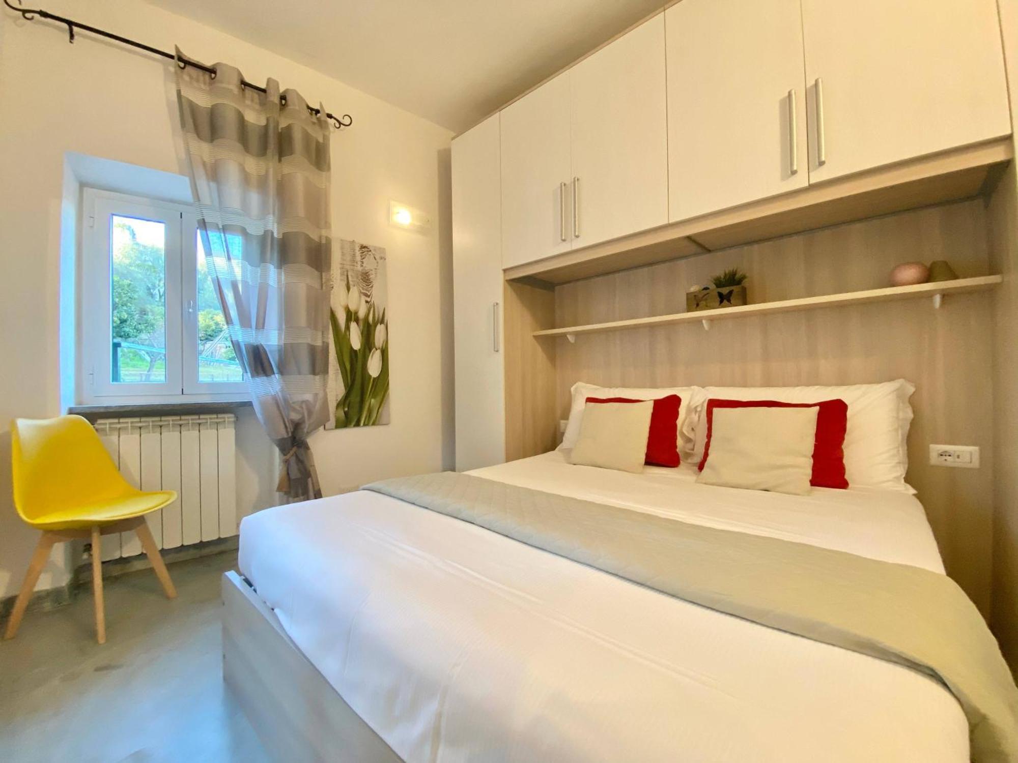 Alla Casa Rosa, Peaceful Apartment Surrounded By Greenery With Free Parking, Wifi & Air Conditioning Rapallo Kültér fotó